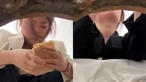 小县城上帝视角偷拍