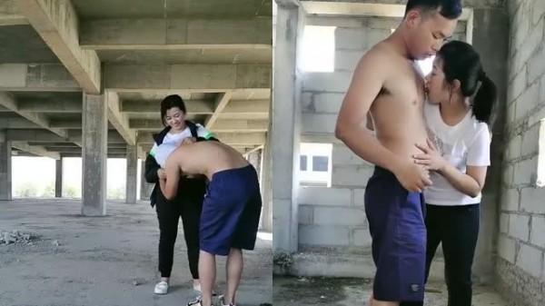 极品美熟妇带眼镜小情人在建工地啪啪